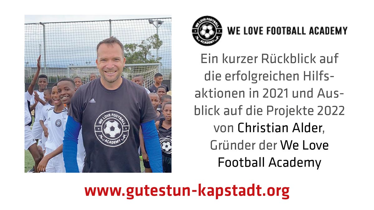 Jahresrückblick 2021 von Christian Alder / We Love Football Academy